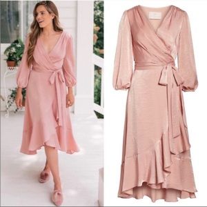 Gal Meets Glam Jennifer Wrap Dress- Sz 4